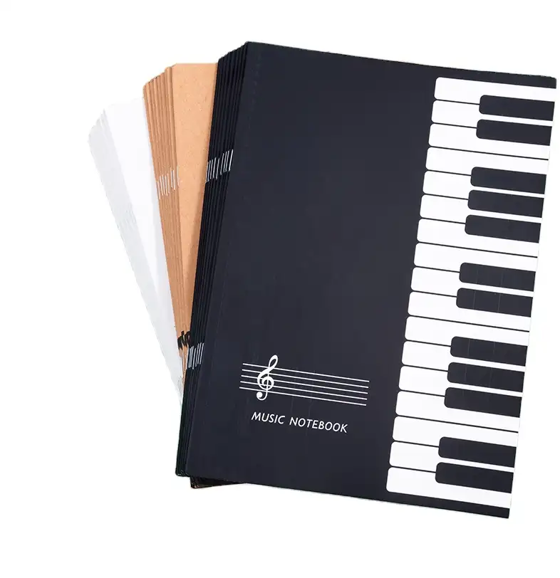 Fabrik Großhandel akademischen Fach Musik Notebook Notepad für Schüler Schul material
