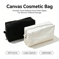 Fabricant, vente en gros, logo personnalisé, étui à crayons en toile tendance, pochette, sac à main, fermeture à glissière, sacs cosmétiques promotionnels