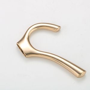 Zhanyuan Zinc Alloy Rose Gold Coat <b>Hook</b> Modern Minimalist Slip <b>Hook</b> Furniture Hardware Accessory - Product Image 1