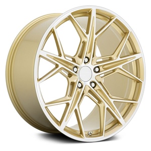 ล้อแม็กซ์อัลลอยด์แบบหลายก้าน สีทอง ขอบ 5x120 5x114.3 มม. PCD 18x7.5 19x7.5 สำหรับรถยนต์นั่งส่วนบุคคล BMW และเบนซ์ - Product Image 2