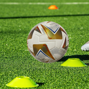 Balón de fútbol de PU/TPU de entrenamiento de tamaño oficial de alta calidad hecho en fábrica, fútbol de peso estándar, Fútbol deportivo profesional - Product Image 6