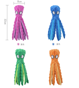 Çevre Dostu Yün İnteraktif Dayanıklı Ahtapot Çiğneme Oyuncağı Eğlenceli Köpek Oyuncağı Peluş Oyuncak - Product Image 5