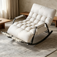 Fauteuil à bascule réglable, fauteuil inclinable, canapé paresseux multi-positions, chaise à bascule de détente pour salon et maison