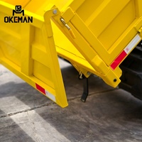 OKEMAN Dumper chenillé diesel 3 tonnes, véhicule de transport à chenilles épaissies, pompe haute efficacité super durable