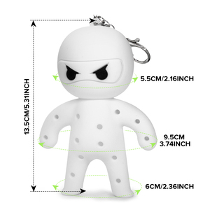 New Design Golf Ball Tee <strong>Holder</strong> Holds 13 Tees Built to Last Silicone Qute <strong>Nin</strong>/Ja Golf Tee <strong>Holder</strong> With Keychain - Product Image 5