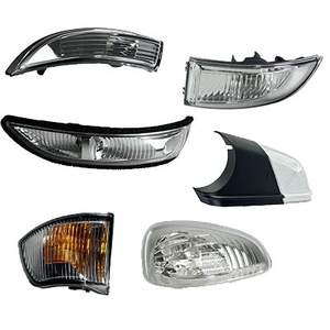 Rétroviseurs de voiture Rétroviseurs latéraux convexes clignotants pour <span class=keywords><strong>RENAULT</strong></span> <span class=keywords><strong>2023</strong></span> <span class=keywords><strong>MEGANE</strong></span>(15-) TALISMAN(15-) - Product Image 1