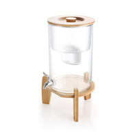 Distributeur de filtre à eau alcaline de comptoir portable fabricant de système de filtration d'eau domestique élimine le chlore métaux verre