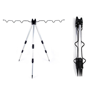 <span class=keywords><strong>Support</strong></span> de <span class=keywords><strong>canne</strong></span> à pêche extensible en alliage d'aluminium avec repose-<span class=keywords><strong>canne</strong></span> de type tourelle - Product Image 1