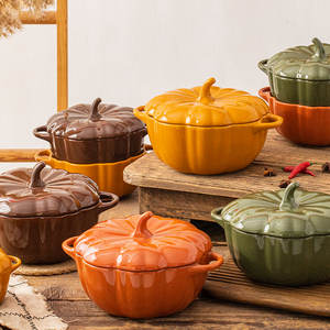 Vaso di olio di strutto da cucina condimento in ceramica contenitore contenitore contenitore con coperchio - Product Image 3