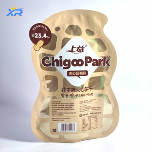 Bolsas de Embalaje Laminadas de Grado Alimenticio, con Forma Troquelada, Impresión Personalizada, Sellado Trasero, Bolsa de Plástico Mylar, Bolsa para <span class=keywords><strong>Mantequilla</strong></span> de Maní - Product Image 2