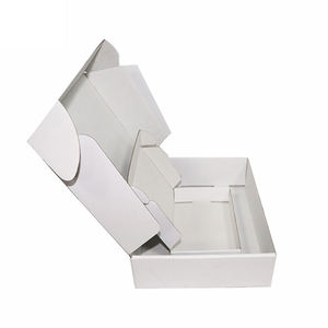 Wholesale Custom Cardboard Mailer Paper Box Packaging Custom Print Corrugated Black Gift Shipping Box For Small Business