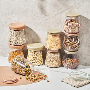 Contenedor <span class=keywords><strong>de</strong></span> Almacenamiento <span class=keywords><strong>de</strong></span> Alimentos Apilable, Hermético, a Prueba <span class=keywords><strong>de</strong></span> Fugas, <span class=keywords><strong>de</strong></span> Grado Alimenticio, Libre <span class=keywords><strong>de</strong></span> BPA, para Cocina, para Pasta, Refrigerios, <span class=keywords><strong>Cereales</strong></span>, Té - Product Image 1