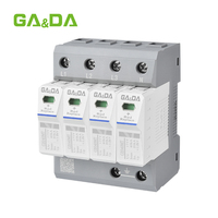 Parafoudre basse tension sur rail DIN 4P 175V AC pour la protection électrique domestique et industrielle