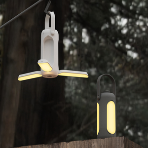 Lampe de camping LED rechargeable pour l'extérieur avec <span class=keywords><strong>batterie</strong></span> <span class=keywords><strong>externe</strong></span>, lumière stroboscopique SOS et lanterne pour le camping, la randonnée et les situations d'urgence - Product Image 1