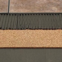 Sous-couche d'isolation phonique en liège, tapis en caoutchouc acoustique ignifuge, tapis en caoutchouc pour sols en bois, carreaux de céramique, terrasses en WPC