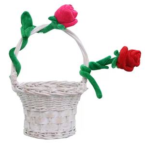 Mainan bunga mawar indah Hari Valentine, 12 inci 30cm lembut warna-warni untuk hadiah Hari Valentine anak perempuan - Product Image 5