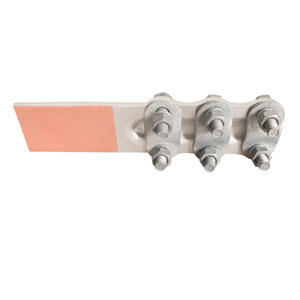 Abrazadera de Cobre y Aluminio SLG para Equipos, 10-240mm, 10kV, Conector de Cableado, Accesorio Plateado con Sección de Cobre - Product Image 1