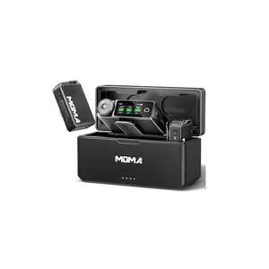 MOMA Lark MAX беспроводной микрофон, прямая трансляция декольте, Зажим для записи мамонта, камеры мобильного телефона, шумоподавление