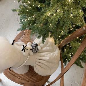 Robe-jupe en polyester de couleur unie pour animaux de compagnie, pour Teddy, <span class=keywords><strong>Bichon</strong></span> Frisé, Pomeranian, Yorkshire Terrier, Maltese, chats et chatons, hiver - Product Image 3