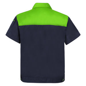 Uniforme da Lavoro Estiva a Maniche Lunghe Personalizzata con Logo per l'Industria del Lavaggio <span class=keywords><strong>Auto</strong></span>, Tuta di Sicurezza con Logo sul Davanti - Product Image 4