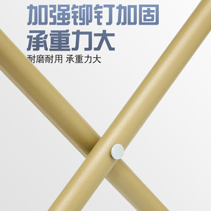 เก้าอี้พับแบบพกพาพร้อมพนักพิงสำหรับการตกปลาในสวนกลางแจ้ง การวาดภาพศิลปะ ใช้รูปทรงสี่เหลี่ยมผืนผ้า ดีไซน์น้ำหนักเบา - Product Image 5