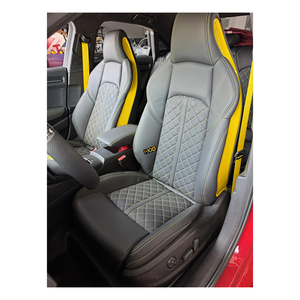 Kit de Reparación de <span class=keywords><strong>Asientos</strong></span> de Vehículos al por Mayor de Fábrica, con Acolchado de Espuma Confortable y Fundas de Cuero Mate, Compatible con Chasis <span class=keywords><strong>Audi</strong></span> <span class=keywords><strong>A3</strong></span> A4 A5 A6 <span class=keywords><strong>S</strong></span> <span class=keywords><strong>Line</strong></span> RS - Product Image 1