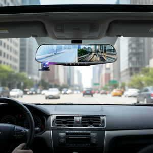 Cámara de Coche Dual con Espejo Retrovisor, Grabador de Video Delantero y Trasero HD 1080P, Pantalla de 3.45 Pulgadas, DVR para Auto con Soporte para MicroSD - Product Image 2