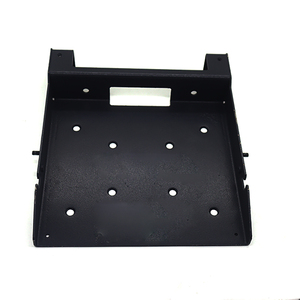 hoja modificada para requisitos particulares chapa anodizada negra que sella las piezas que dobla las piezas - Product Image 6