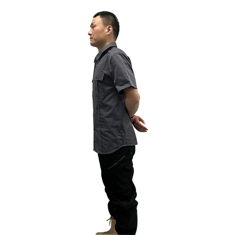 Factory Supply Wholesale Security Uniform Shirt Customize Officer Security Guard Uniform Shirts