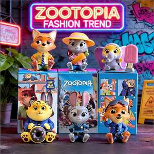 Figuras Coleccionables de la Serie Zoo2 de Edición Limitada, Cajas Sorpresa, Judy, Fox, Nick Wilde, Juguetes, Adornos para Autos, Regalos - Product Image 1
