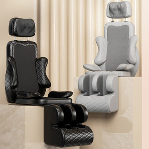 Shiatsu cuscino per massaggio elettrico per collo e vita riscaldamento automatico e testa vibrante per massaggiatore per sedile del corpo - Product Image 2