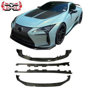 Venta al por mayor <span class=keywords><strong>de</strong></span> piezas <span class=keywords><strong>de</strong></span> fibra <span class=keywords><strong>de</strong></span> carbono PU para Lexus LC500 LC500H: Labio <span class=keywords><strong>de</strong></span> parachoques delantero, Splitter delantero, Difusor trasero, Faldones laterales, Kit <span class=keywords><strong>de</strong></span> carrocería - Product Image 1