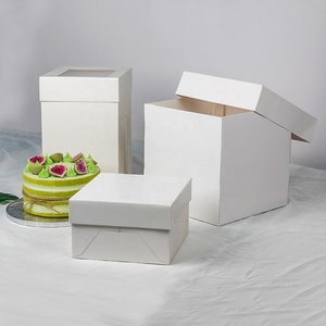 <span class=keywords><strong>กล่อง</strong></span>แพ็คเกจเค้กแต่งงานขายส่ง ขนาด 8 10 12 16 นิ้ว <span class=keywords><strong>กล่อง</strong></span><span class=keywords><strong>เค้ก</strong></span><span class=keywords><strong>ทรง</strong></span><span class=keywords><strong>สูง</strong></span>พร้อมหน้าต่าง - Product Image 2