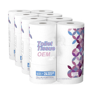 Offre Spéciale bon hôtel de haute qualité 2/3/4ply doux papier hygiénique populaire papier hygiénique rouleau de papier toilette - Product Image 5