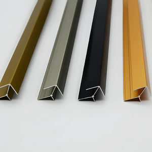 Dekorasi rumah ubin Strip profil aluminium dinding dekoratif logam Trim Strip untuk transisi - Product Image 3