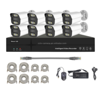Kits NVR CCTV de Fábrica Original, Sistema de Grabación de Seguridad CCTV, Cámara IP de 5MP, Kits NVR PoE de 8 Canales