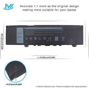 11,4 V 38wh 3330mAh F62g0 Batería digital para computadora portátil Baterías de iones de litio para Dell <span class=keywords><strong>Inspiron</strong></span> 15 <span class=keywords><strong>7537</strong></span> 17 7737 062vnh G4yjm T2t3j F7hvr - Product Image 3