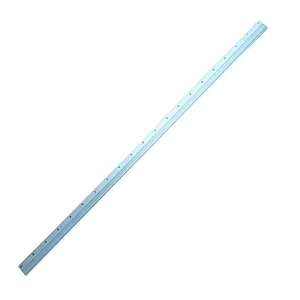 Factory Rulers Top Quality Office School Aluminium Metal Long 1 Meter Ruler
