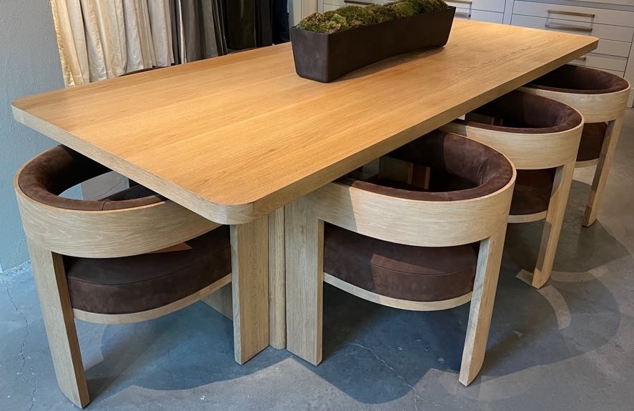 Wholesale Home Furniture Modern Nordic Style Restaurant Dining Room Wood Armrest Dining Chairs