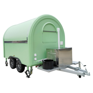 La concesión de la calle SILANG cuenta con remolque extraíble <span class=keywords><strong>gourmet</strong></span> de helado de pastel de postre de barbacoa completa - Product Image 1