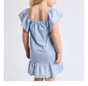 Vestido de Verano de Algodón para Niñas Diseñado para Máxima Comodidad con Tela Suave, Aspecto Decorativo y Ajuste Elegante para Ocasiones Casuales - Product Image 4