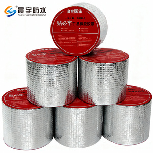 Ruban adhésif composite auto-adhésif en caoutchouc butyle, le meilleur <span class=keywords><strong>pour</strong></span> la réparation de toitures en acier, la réparation de gouttières et les applications en feuille d'aluminium. - Product Image 4