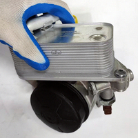11428637812 Boîtier de filtre à huile moteur, ensemble de boîtier de filtre à huile avec capteurs et joints toriques pour BMW 128i 135i