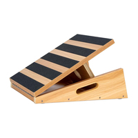 Planche inclinée en bois réglable et antidérapante pour étirements des mollets, blocs de soutien pour squats, pour la gym, le fitness, l'extérieur et l'usage domestique