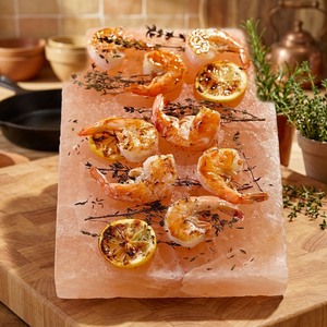 Meilleures ventes : Pierre de sel de l'Himalaya solide, naturelle et raffinée, en forme de dalle de cuisson, avec dalles de cristal sculptées, emballage en boîte premium - Product Image 1