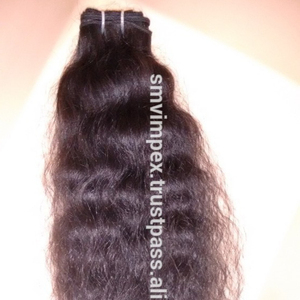 Promotion des ventes de cheveux humains vierges uniquement Extension de cheveux Remy indiens bouclés profonds naturels non transformés étiquetés sur mesure - Product Image 6