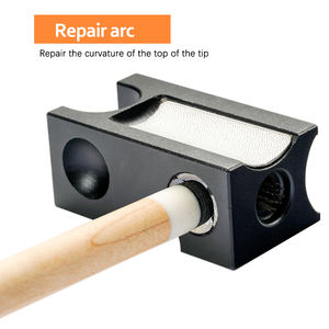 Konllen Biljart Pool Cue Tip Reparatie Tool 8 In 1 Multifunctionele Cue Tip Voor 9.5-13.2Mm Tip Biljart accessoires - Product Image 4