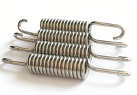 Ressort d'extension sur mesure avec crochet, haute résistance à la traction, traité thermiquement, disponible en OEM/ODM pour l'automobile et les machines industrielles