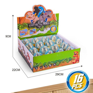 16 Pezzi Dinosauri a Sorpresa che Mordono il Dito, Capsule Giocattolo con Figure di Dinosauri, Giocattolo Interattivo Scherzo Antistress per Bambini, Gioco Educativo - Product Image 5