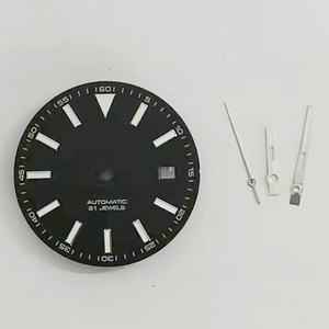 Fabricant de logos personnalisés en DIY, vente en gros d'accessoires de montres, cadran bleu luminescent de 30 mm, ensemble de pointeurs lumineux de nuit - Product Image 5